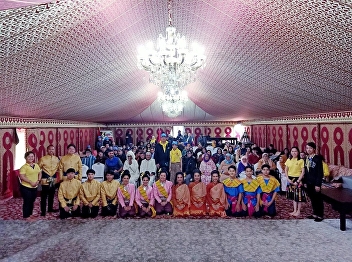 .宣素南塔大学的泰国民族舞蹈专业和泰国音乐参加在摩洛哥底层人士志愿者晚宴并展示泰国文化的活动